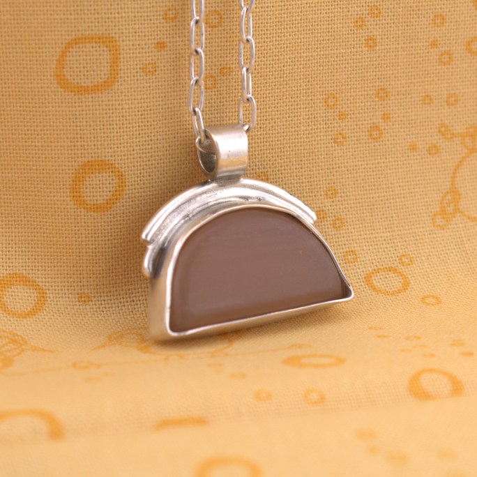 orange aventurine pendant