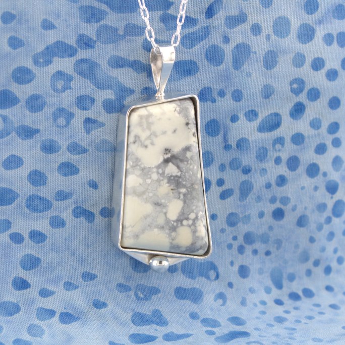 maligano pendant sterling silver