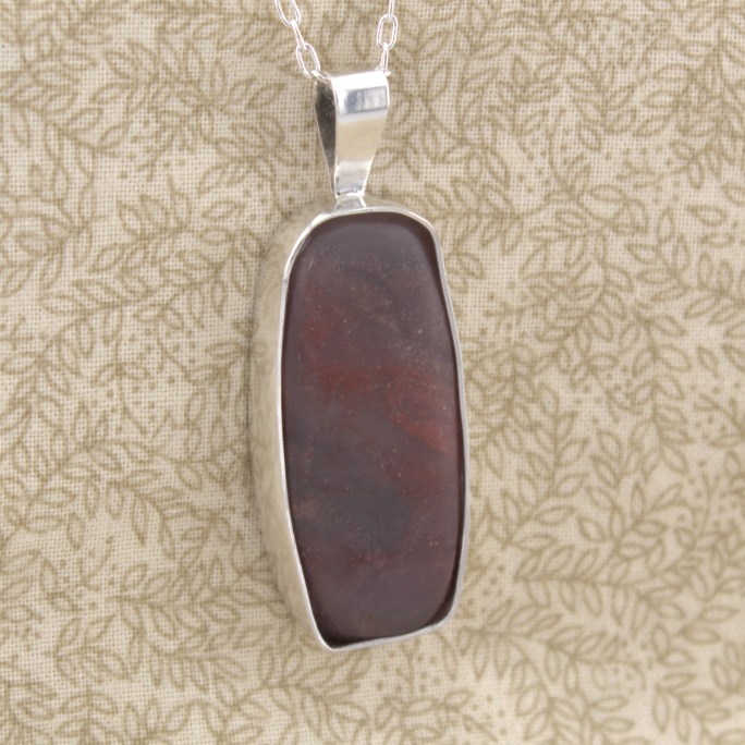 kowallabe quartzite pendant sterling silver