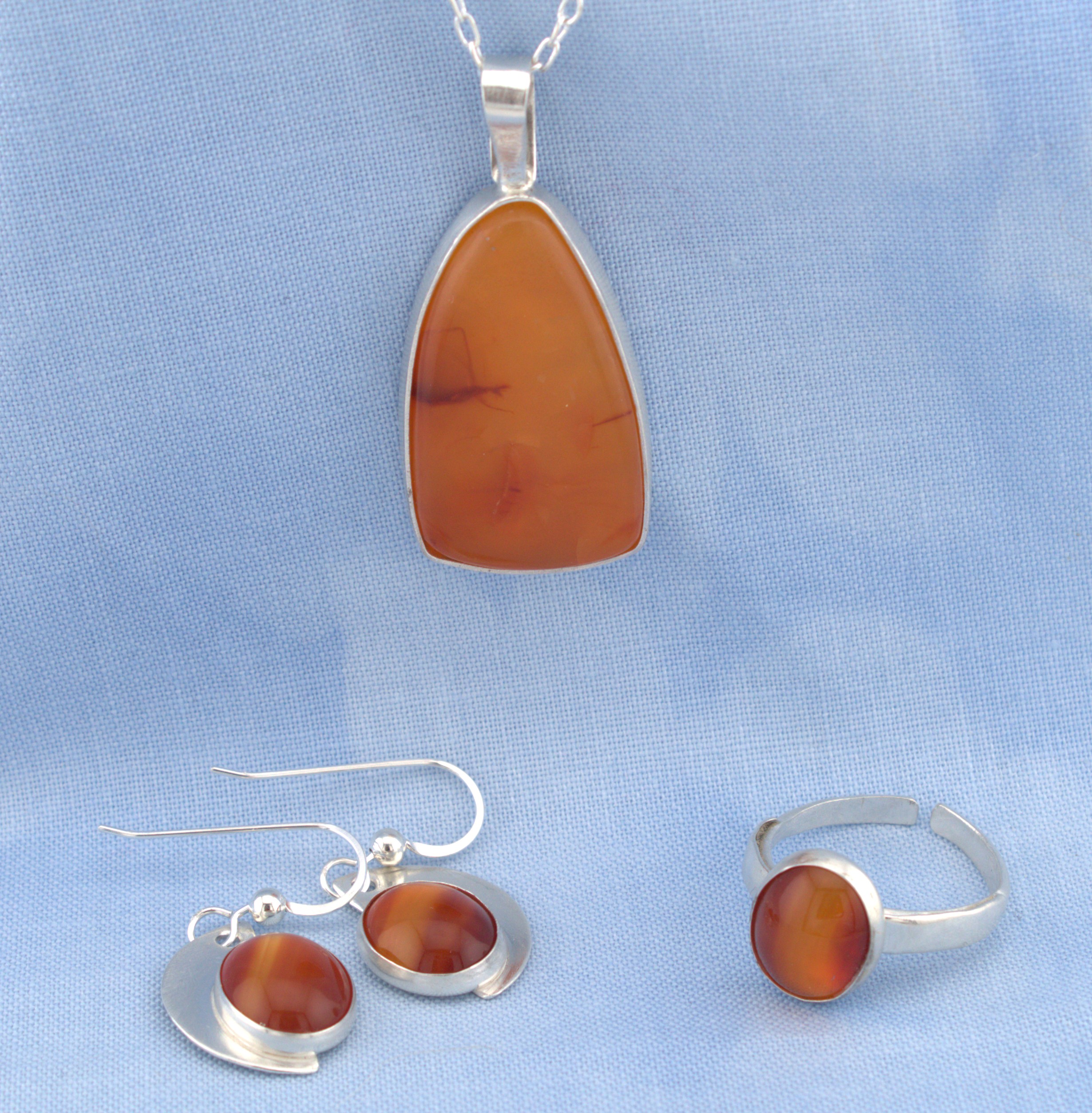 carnelian sterling silver