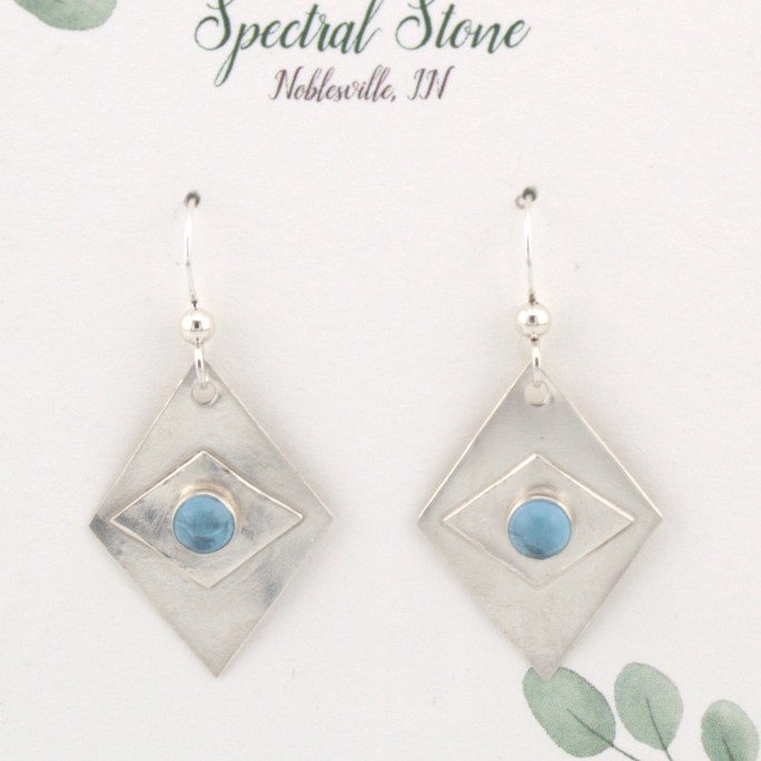 blue topaz earrings