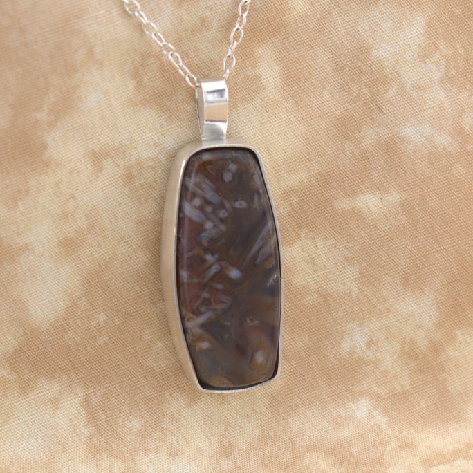 Turkish Stick Agate pendant