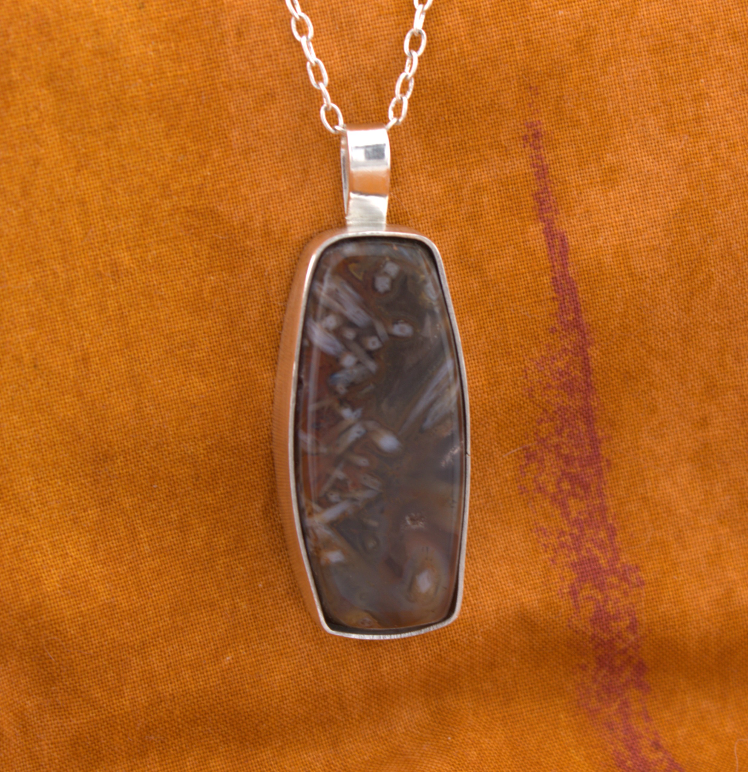 Turkish Stick Agate pendant