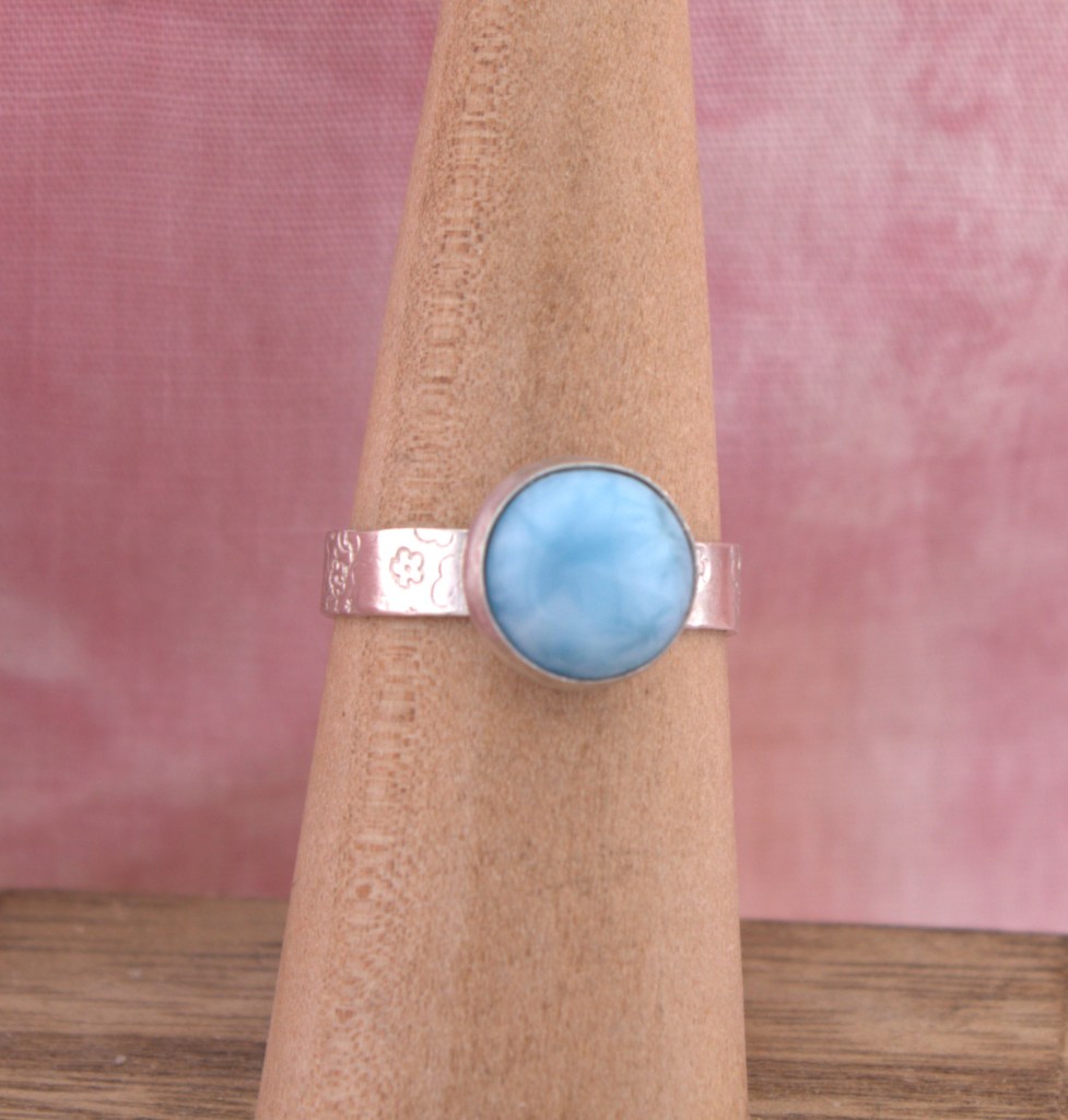 Larimar ring