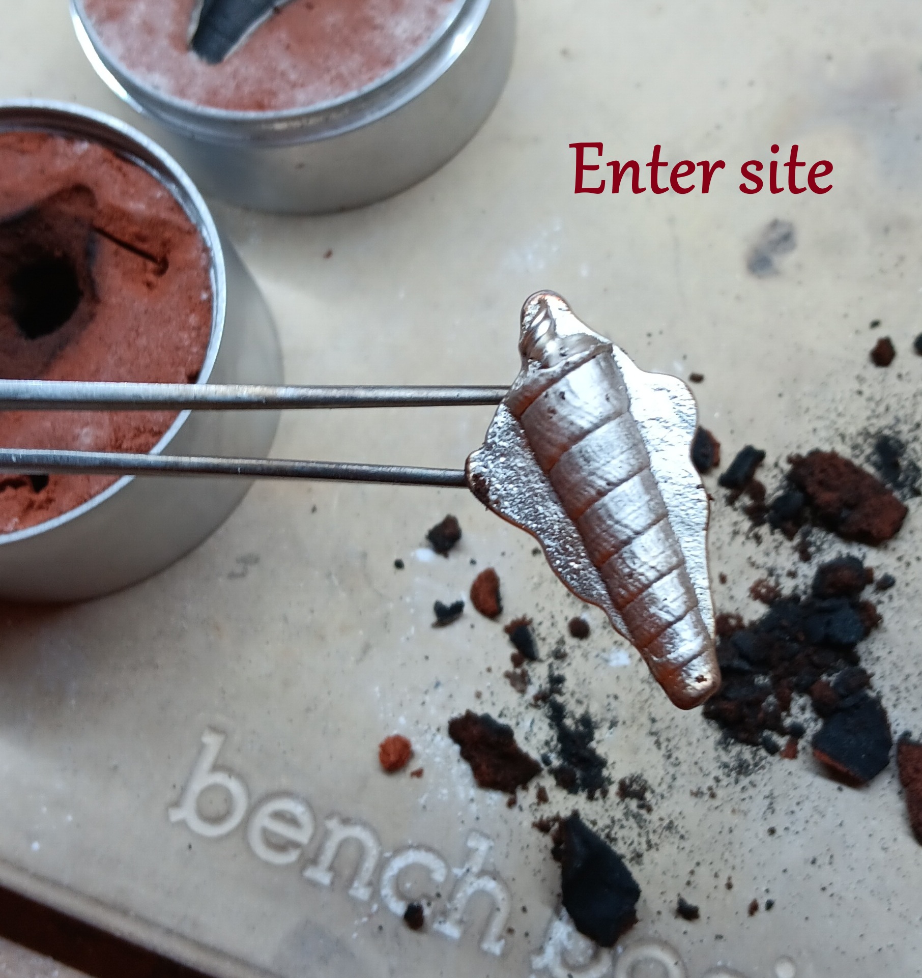 sterling silver shell