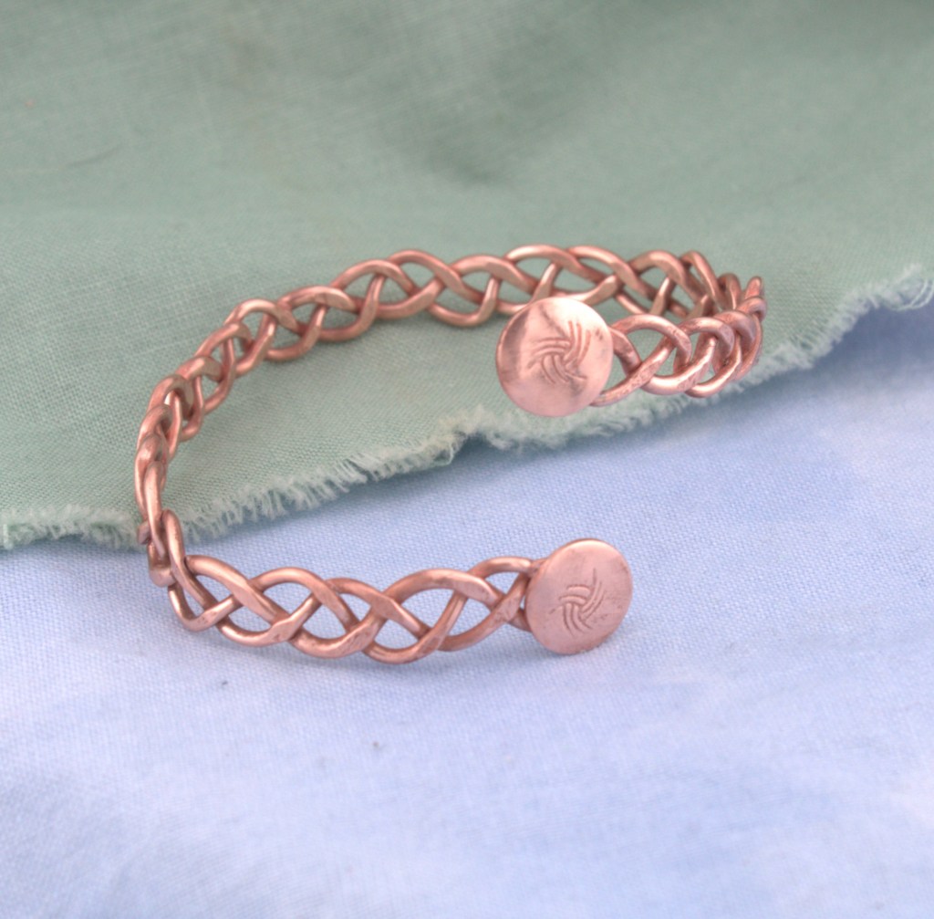 Braided Copper Bracelet