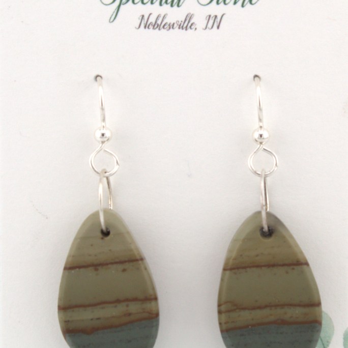 Succor Creek Picture Jasper earrings