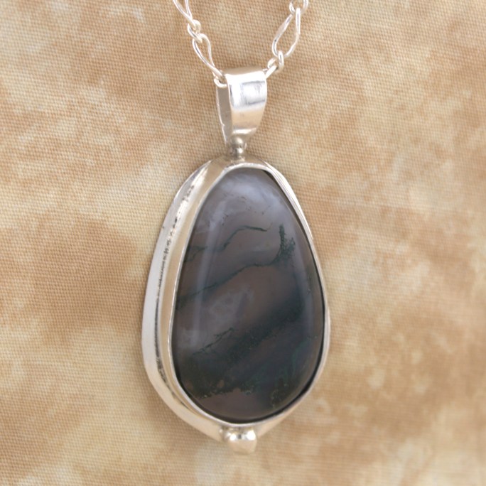 Green Moss Agate