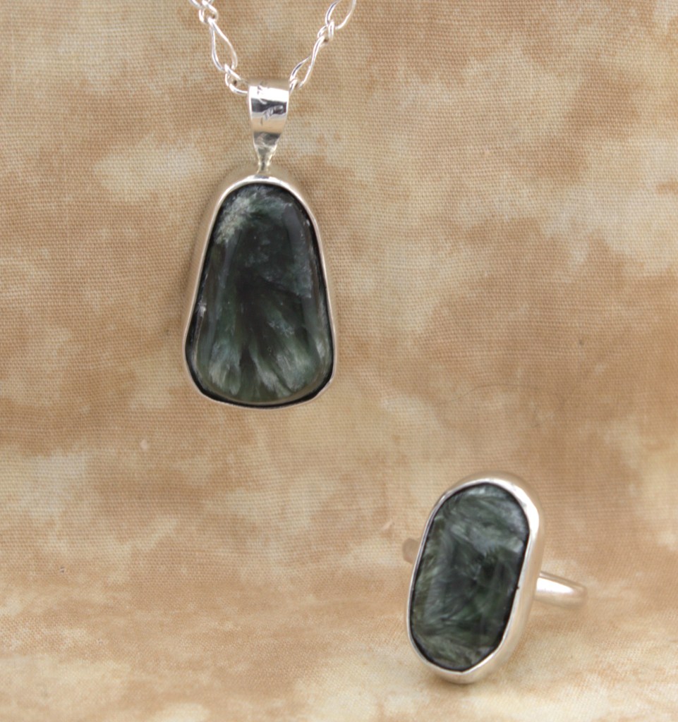 Seraphinite and new Rings